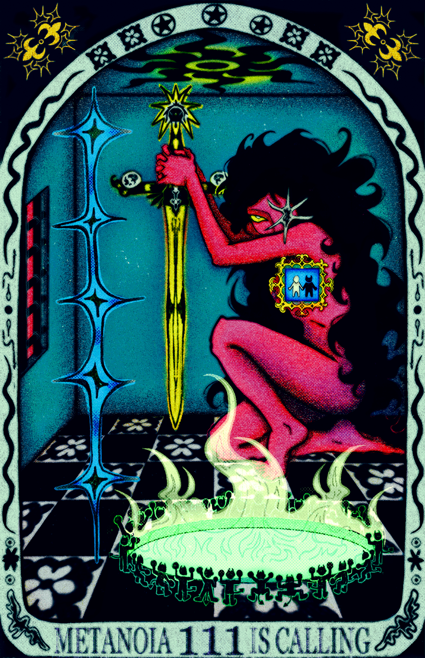 Metanoia Is Calling, 11x17in, Print