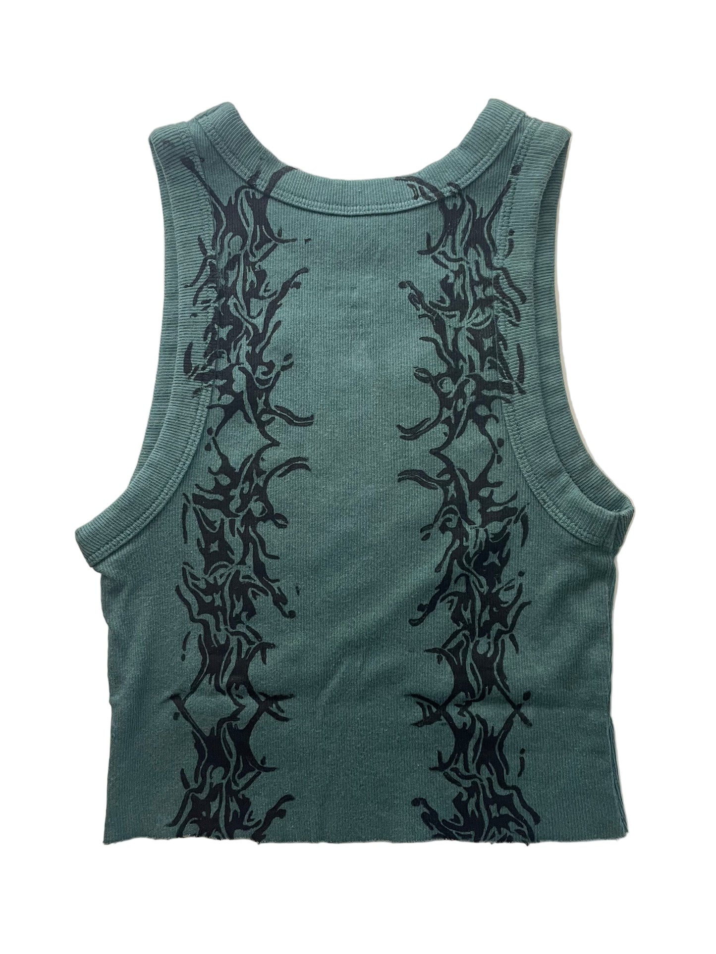 Upcycled Block Print - Tank Top